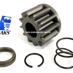 PHM20171 - Kit Pinhão  12 dentes para motor de partida tipo Mitsubishi M009T20171. Aplicação MBB Axor, Atron, Actron, Citaro, outros