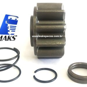 PHM479 - Kit pinhão motor de arranque modelo Mitsubishi M009T82479 24V 7.5Kw, 11 dentes, CUMMINS, Case, Caterpillar