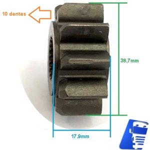 PHM60871 - Kit Pinhão para motor de partida Mitsubishi M008T60871 24V Volvo FM, VM