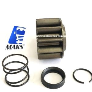 PHM64771 - Kit pinhão para motor de partida Mitsubishi M009T64771. Aplicação Sinotruck, Howo, 11 Dentes, OUTROS.