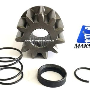 PHM64771 - Kit pinhão para motor de partida Mitsubishi M009T64771. Aplicação Sinotruck, Howo, 11 Dentes, OUTROS.