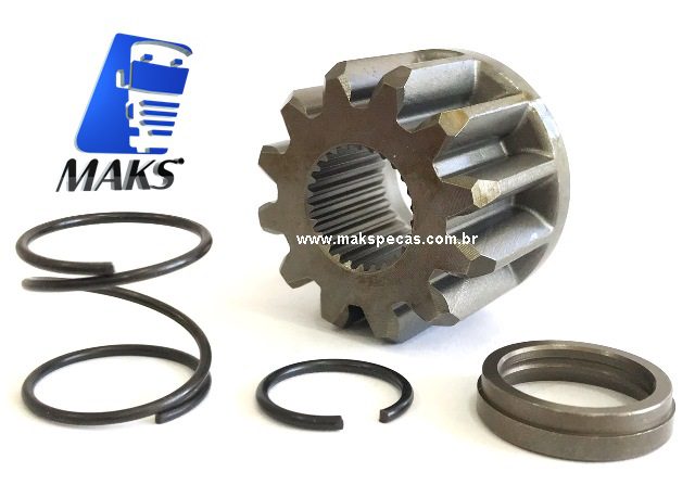 PHM65971 - Kit pinhão para motor de partida Mitsubishi M009T65971 12 dentes Scania 2029376