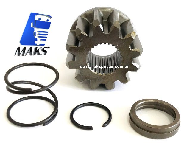 PHM65971 - Kit pinhão para motor de partida Mitsubishi M009T65971 12 dentes Scania 2029376