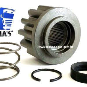 PHM66171 - Kit pinhão para motor de partida Mitsubishi M009T66171. Aplicação MBB Atego , outros.