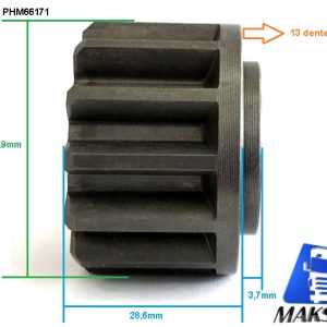 PHM66171 - Kit pinhão para motor de partida Mitsubishi M009T66171. Aplicação MBB Atego , outros.