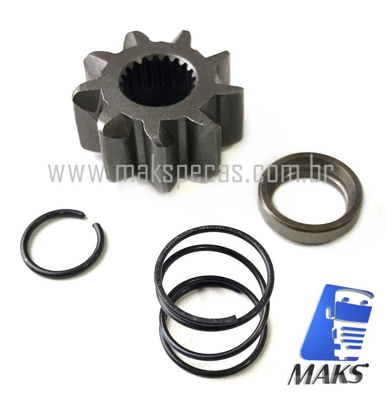 PHM71871 - Kit pinhão para motor de arranque modelo Mitsubishi M008T71871 12V 2.5 kW, 9 dentes