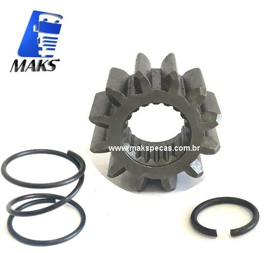 PHS001 - Kit pinhão para motor de partida tipo Bosch 0001241001, 0001261002. Aplicação Scania Highline Série 3/4/5 Highline, outros