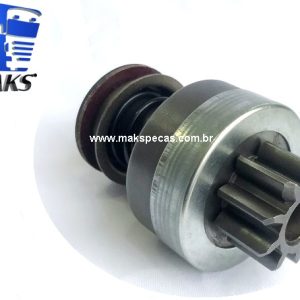 PINH105 - Pinhão impulsor para motor de partida Bosch JF, várias aplicações.