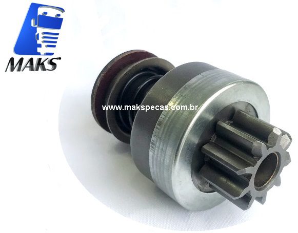 PINH105 - Pinhão impulsor para motor de partida Bosch JF, várias aplicações.