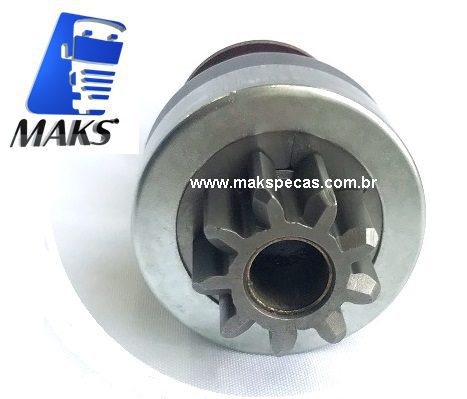 PINH105 - Pinhão impulsor para motor de partida Bosch JF, várias aplicações.