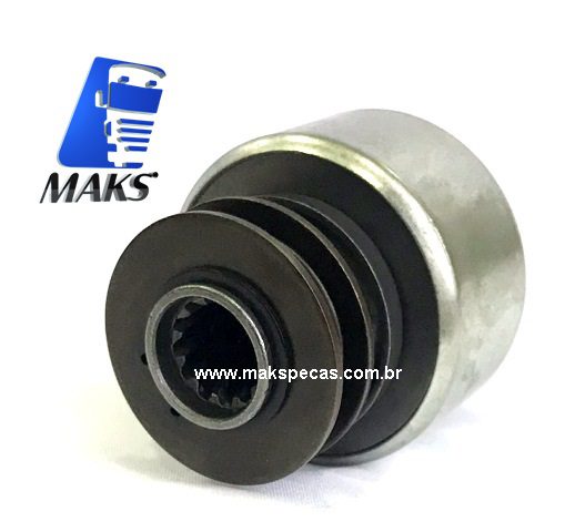 PINH1721 - Pinhão Impulsor ( Bendix ), para motor de partida Delco Remy 28MT 24V, MBB 1721, outros