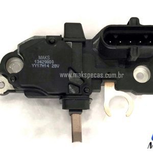 REG291 - Regulador de tensão ( voltagem ) para alternador Bosch 0124655291 24V 150Amp, MBB Axor, Actros 