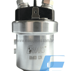 RA403 - Relé Automotivo Universal 12V, uso permanente até 200 A. Grau de proteção IP 54 - Similar ao ZM403