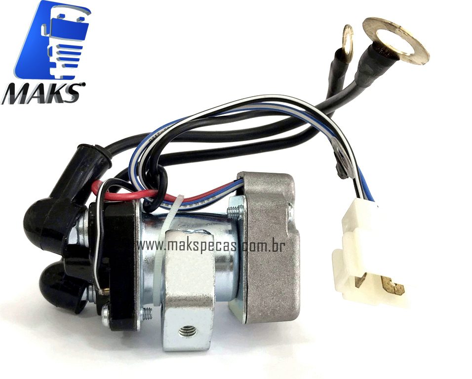 RA7171 - Rele Auxiliar partida modelo Nikko 230007171 24V 7.5Kw, 15 dentes. Mitsubishi S12R S16R 15T
