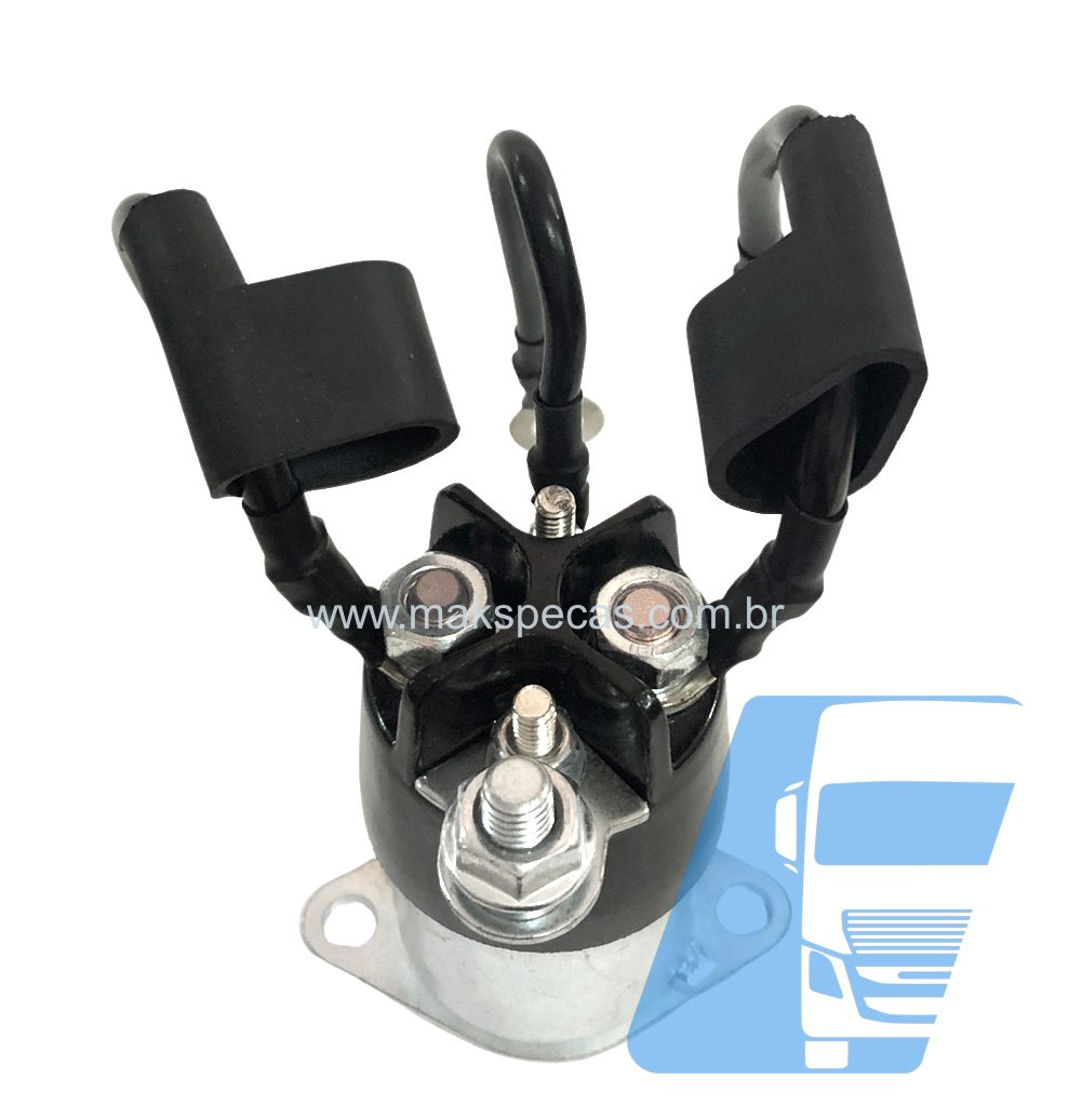 RALB012 - Relé auxiliar 24V mod 1.337.210.741 para motor de arranque modelo Bosch 0001330012, 0001330067, 0001330068 24V 6,0Kw, 12 Dentes.