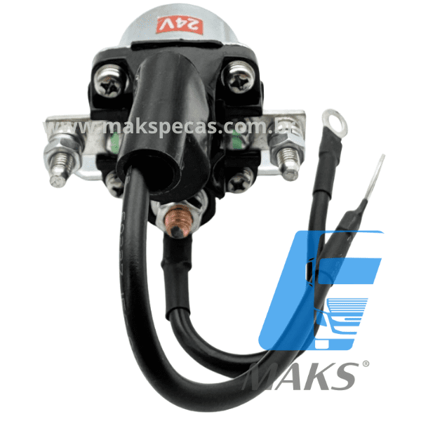 RAM171B - Volvo 21019159 Relê auxiliar para motor de partida Mitsubishi M009T61171, M009T62471 24V  "Chinesinho" Volvo, Volvo FH, outros.