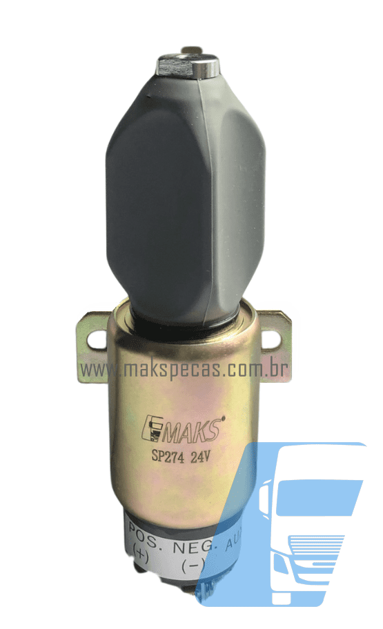 SP274 - Válvula solenóide de parada de desligamento 24V 3864274 1751-2467U1B1S5A, Hyundai R200, 210, 215, 225-5-7, B5.9, escavadeira motor Cummins, Komatsu, Caterpillar