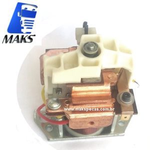AKB005 - Rele de partida (automático/ solenoide) secundário para motor de partida modelo KB (isolado)  para Bosch ou Delco Remy. Várias aplicações