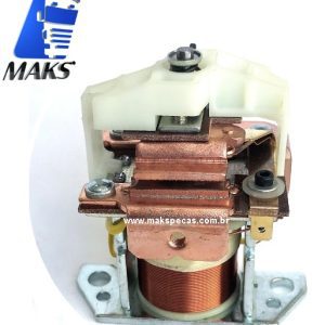 AKB006 - Rele auxiliar de partida (automático/ solenoide) para motor de arranque modelo KB para aplicação Bosch ou Delco Remy. Várias aplicações