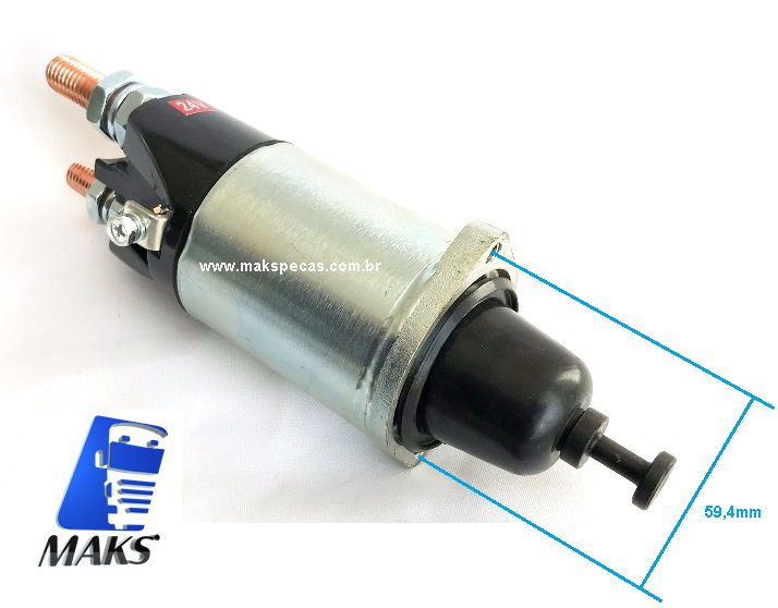 AM20171 - Automáico (Relé de partida/ solenóide) para motor de partida Mitsubishi M009T20171 24V MBB Axor (ZM3-898)