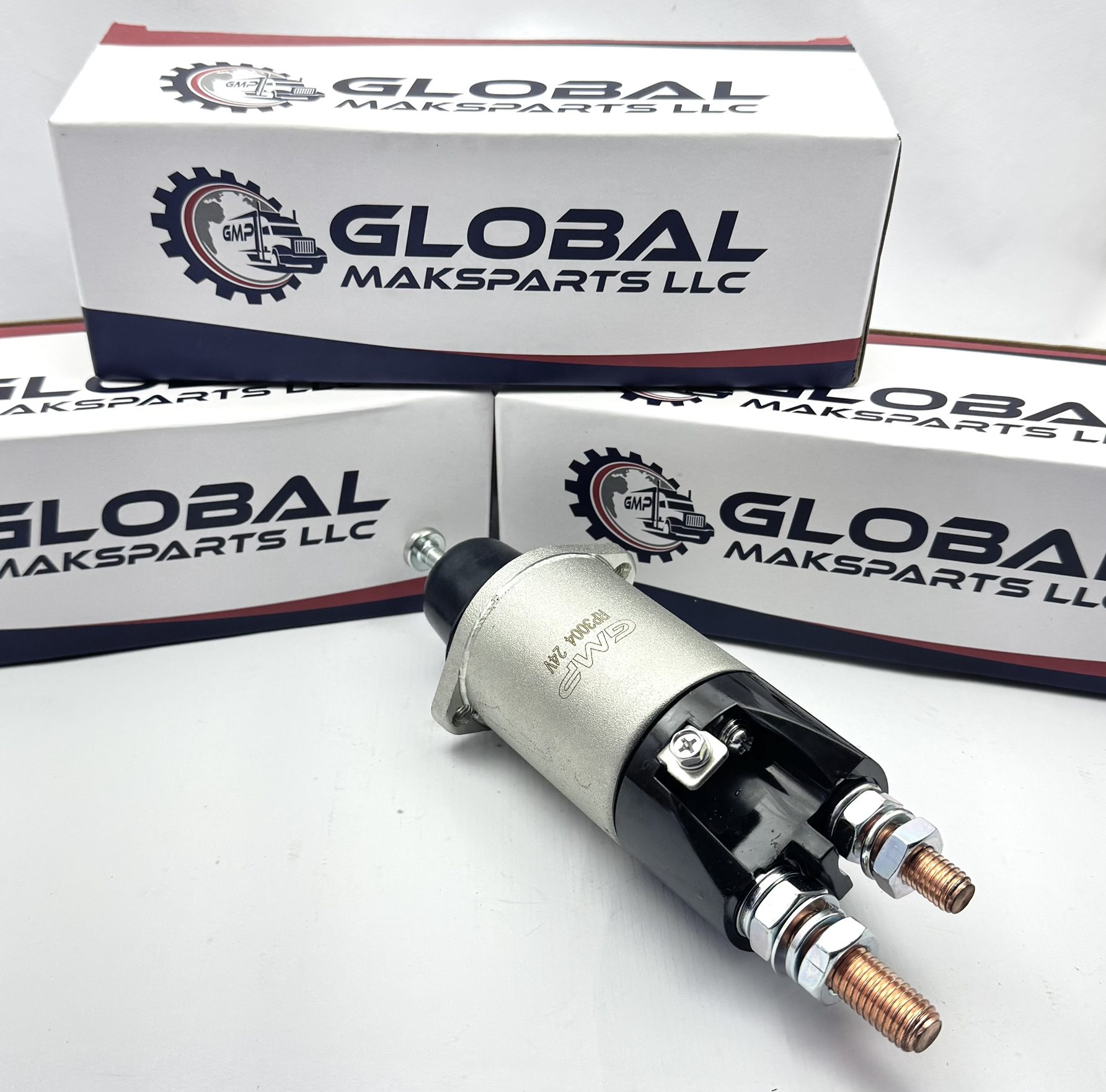 RP3004 - Rele de partida (automatico/ solenóide) GMP para motor de partida Mitsubishi M009T20171 24V MBB Axor (ZM3-898)