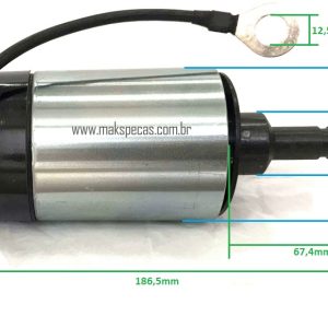 AM479 - Automatico (Relé de partida)  para motor de arranque modelo Mitsubishi M009T82479 24V 7.5Kw, 11 dentes, CUMMINS 3103914