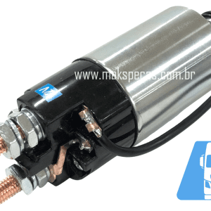 AM55779 - Automático (Relé de partida) para motor de arranque tipo Mitsubishi M008T55779 / M8T55779/M008T55578/  12V 3,6Kw, 11 dentes. Aplicação VOLVO Maritimo (isolado)