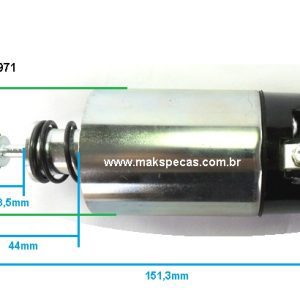 AM61971 - Automático (Rele de partida) para motor de partida Mitsubishi M009T61971 24V VW / MAN, 51262019199, 51262017199