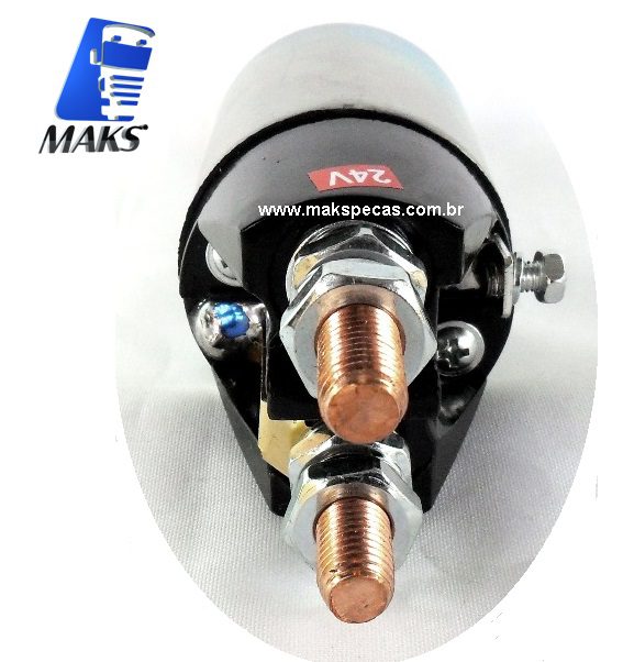 AM61971 - Automático (Rele de partida) para motor de partida Mitsubishi M009T61971 24V VW / MAN, 51262019199, 51262017199
