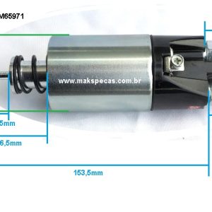 AM65971 - Automático (Rele de partida) para motor de partida Mitsubishi M009T65971 24V Scania 2029376 ZM-6897