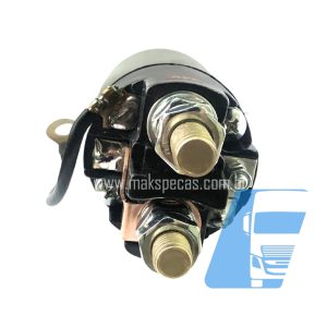 AM83879 - Automatico (Relé de partida) para motor de partida tipo Mitsubishi M009T83879 24V 7.0kW 12 dentes, aplicação Volvo.