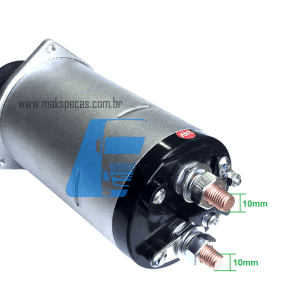 AN7171 - Automático (Rele de partida) aplicação Nikko 230007171 24V 7.5Kw, 15 dentes. Mitsubishi S12R S16R 15T