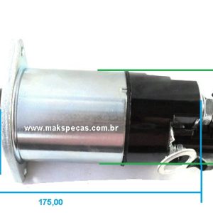 AUT39MT - Automático (Solenoide) para motor de partida Delco Remy 8200519, MBB Axor, 2035, 2040, 2044, 2540, 2044, 2540, 2544, 2640, 2644, 3340, 4140, O500RS, RSD, OM457LAE, outros.