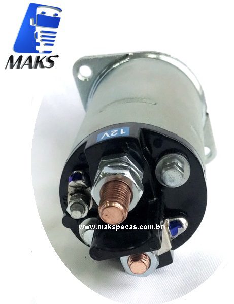 AUT478 - Automático (Relé de partida) motor de arranque Delco Remy 8200478 29MT - Ford/ VW/ Cummins