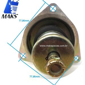 AUT678 - Automático (Rele de partida) para motor de arranque Delco Remy 37/41MT 24V DR 10512637 (para motor partida DR10479310/outros) tipo solid link