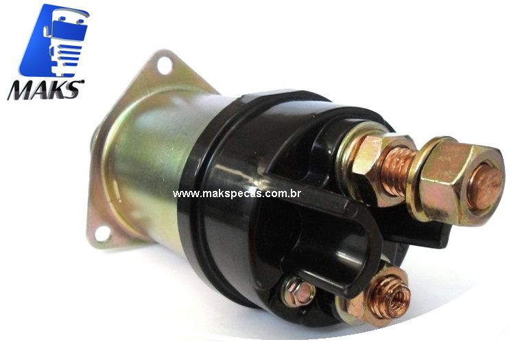 AUT678 - Automático (Rele de partida) para motor de arranque Delco Remy 37/41MT 24V DR 10512637 (para motor partida DR10479310/outros) tipo solid link