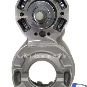 AUT7100 - Mancal com relé de partida (automática) para motor de arranque modelo Denso 428000-7100 24V, 4.8Kw, 10 Dentes.