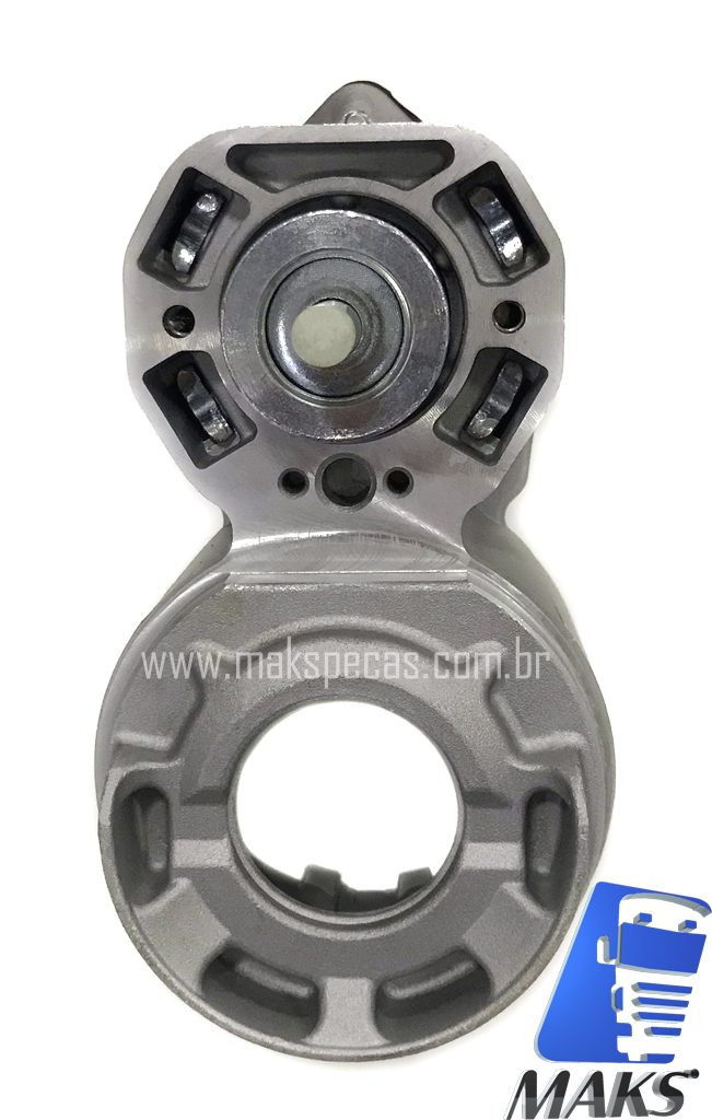 AUT7100 - Mancal com relé de partida (automática) para motor de arranque modelo Denso 428000-7100 24V, 4.8Kw, 10 Dentes.