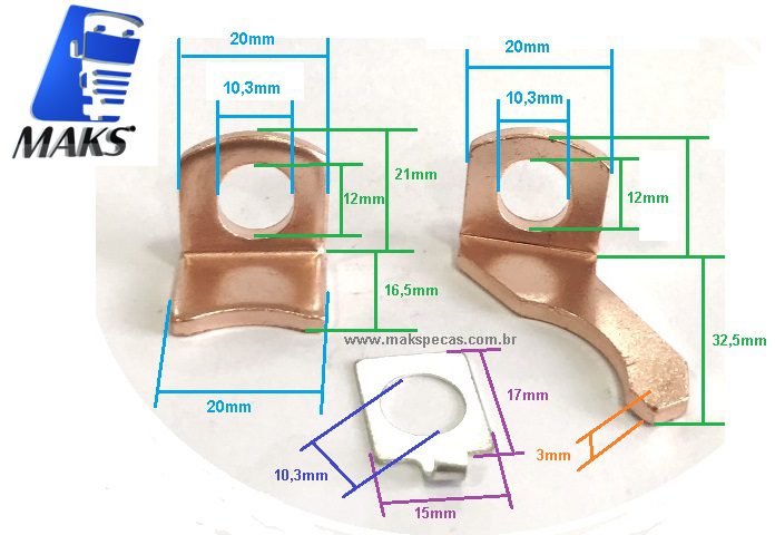 AUT7550 - Automático (Rele de partida) motor de arranque tipo Denso N940, 2280007550, STR70278, 24V 5,5KW 10dentes, aplicação Iveco Cursor