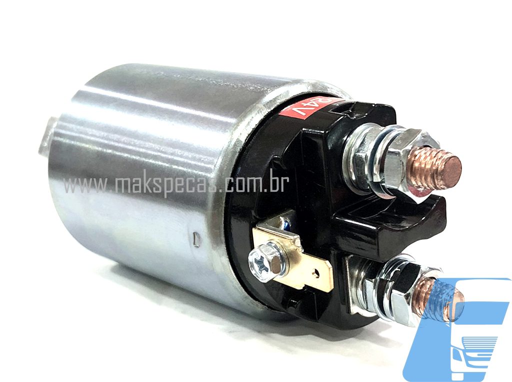 AUT80472 - Automático (Relé de partida) para motor de partida modelo Mitsubishi M008T80472 24V, 3.2 kW, 11 dentes CW, aplicação Caterpillar.