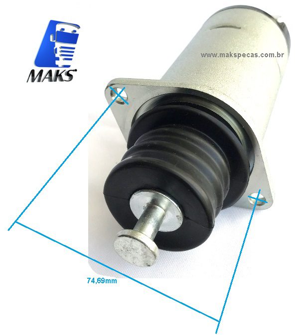 AUT838 - Automático (Rele de partida) para motor de arranque Delco Remy 10515838 29MT 12V MBB 709 712 1418 1620 Ford Cargo Eletronico Caminhao VW