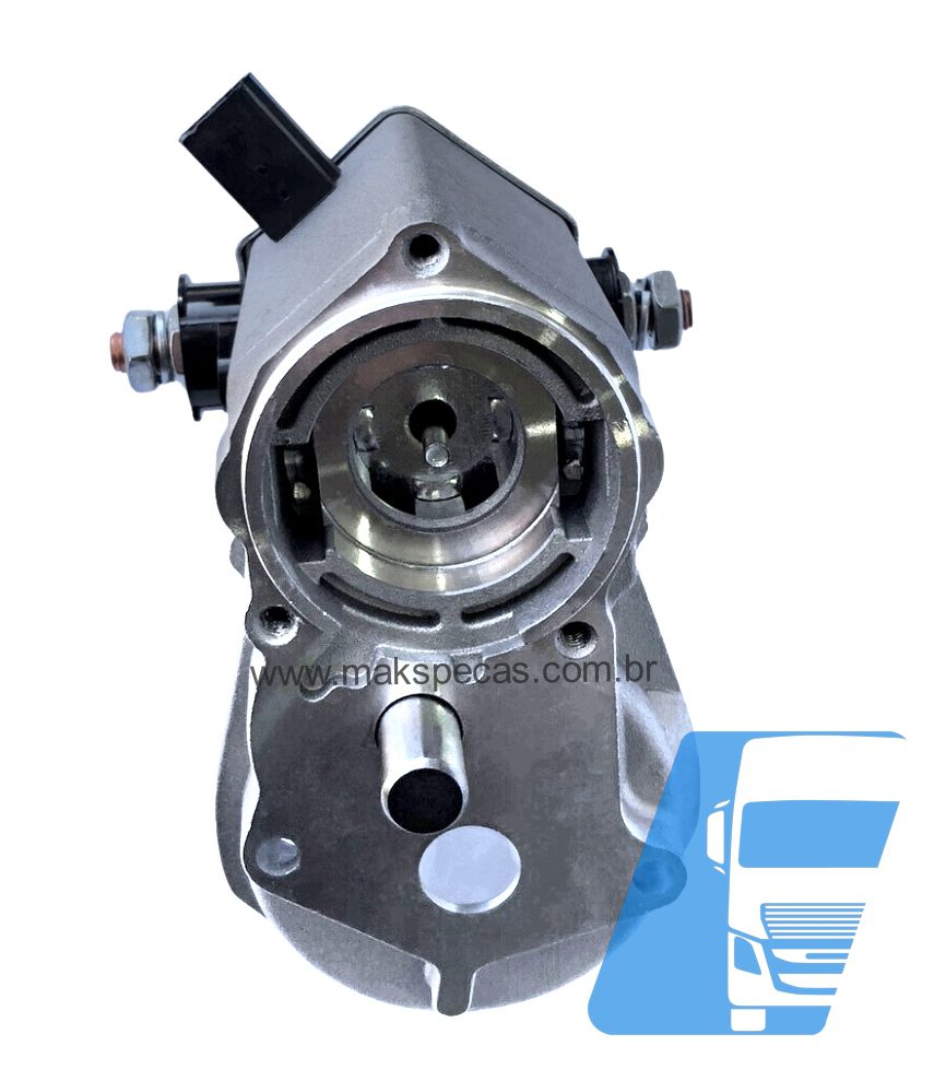AUT3121 - Rele de partida para motor de arranque modelo Denso 128000-3121, 12V 2.5Kw, 13 Dentes. Aplicação CASE  1987559C1, 86982709, A170746, Cummins.
