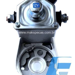 AUT3121 - Rele de partida para motor de arranque modelo Denso 128000-3121, 12V 2.5Kw, 13 Dentes. Aplicação CASE  1987559C1, 86982709, A170746, Cummins.