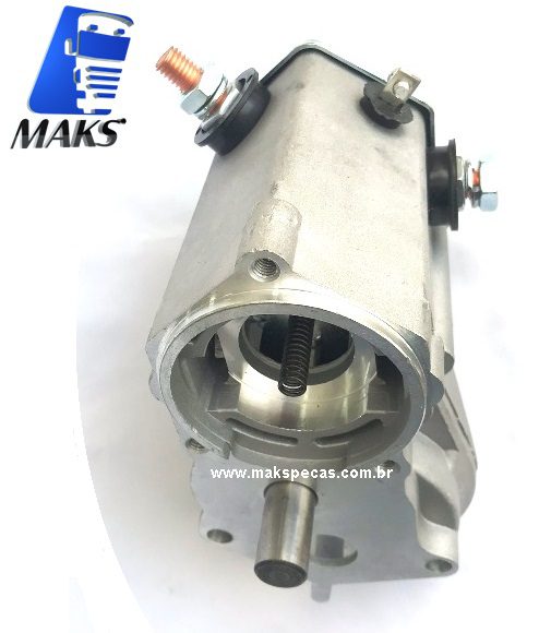 SC5641 - Mancal com relé de partida (Automático) para motor de Partida tipo Denso 24V, 4,5Kw, 10dentes. Aplicação Iveco Stralis 2995138/ 42498714/ 99432760/ Lucas LRS01957/ LRS1957
