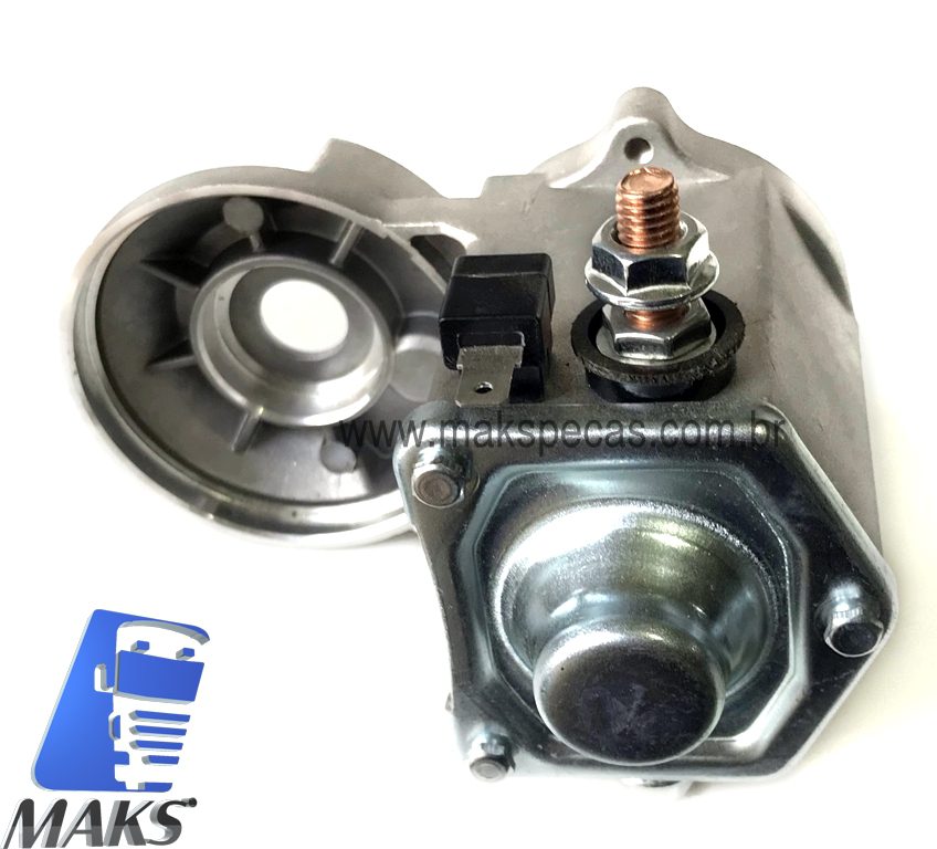 SC664 - Carcaça com relé de partida ( automático / solenóide ) para motor de arranque modelo Denso 228000-0664 12V 1,4 KW 9 dentes CW aplicação KUBOTA , BOBCAT, BOMAG , CASE