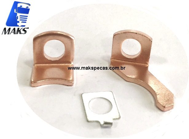 CA7550 - Contato do relé de partida do motor de arranque Denso 22800-7550, 24V, Iveco, Ford, outros.