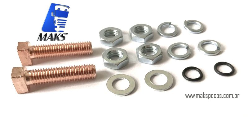 PAM572ZA - Kit borne de contato do relé de partida (automático) linha Mitsubishi, diversas aplicações.