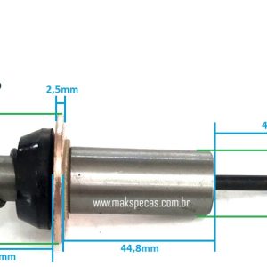 PCD7550 - Kit reparo acionamento do relé de partida para motor de arranque modelo Denso 228-0007550