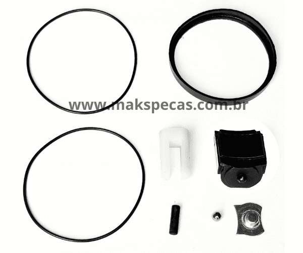 ISOL171 - Kit reparo de vedação para motor de partida tipo Mitsubishi, linha M9 5.5 kW. Aplicação Volvo 21164603, 85000749(ESCAVADEIRA), VW, MAN, IVECO STRALIS, SINOTRUCK, Scania, MBB, ATEGO, AXOR3344, OUTROS.