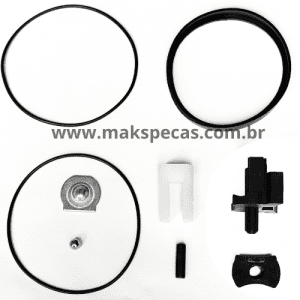 ISOL20171 - Kit reparo de vedação para motor de partida tipo Mitsubishi M009T20171. Aplicação MBB Axor 3344, outros